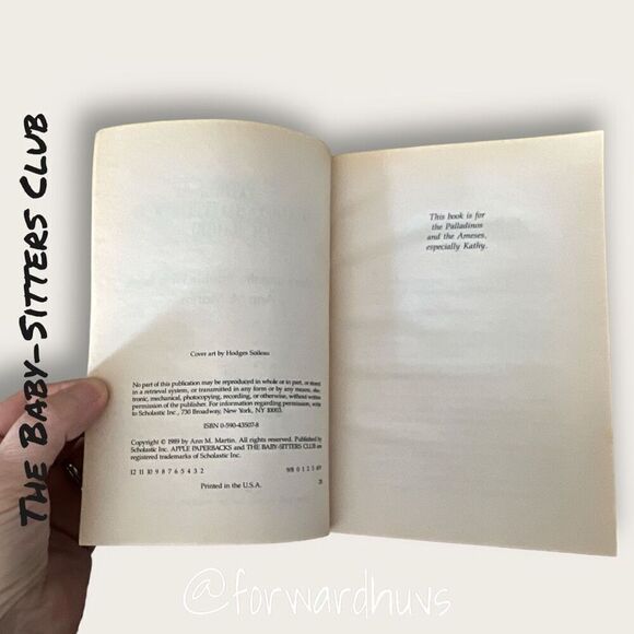 Bundle 3 for $15 | Baby-Sitters Club | Ann M. Martin | Book #21 | Vintage 1989 - Picture 6 of 9